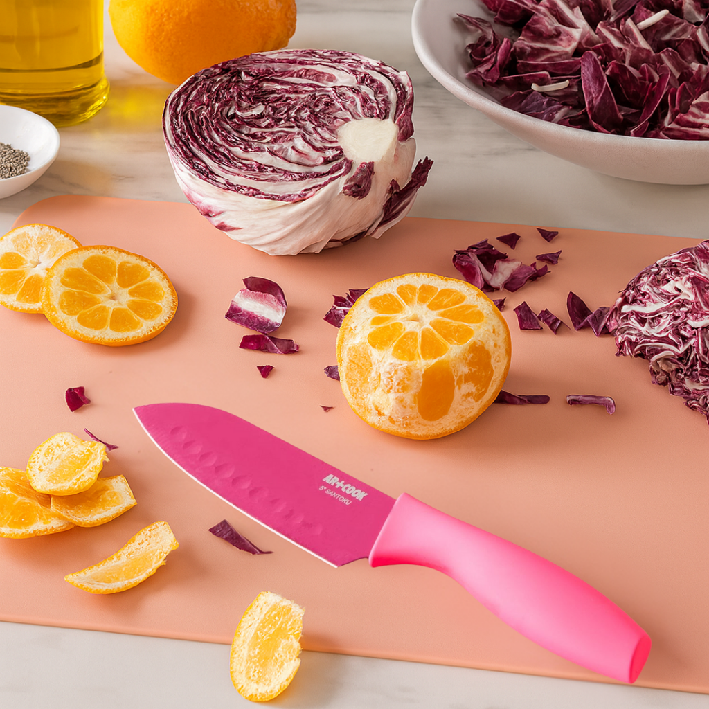 Cutlery Set with Cutting Board (25 Piece Set)