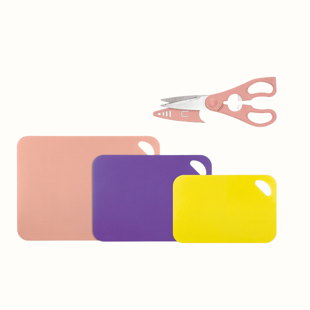 Cutlery Set with Cutting Board (25 Piece Set)