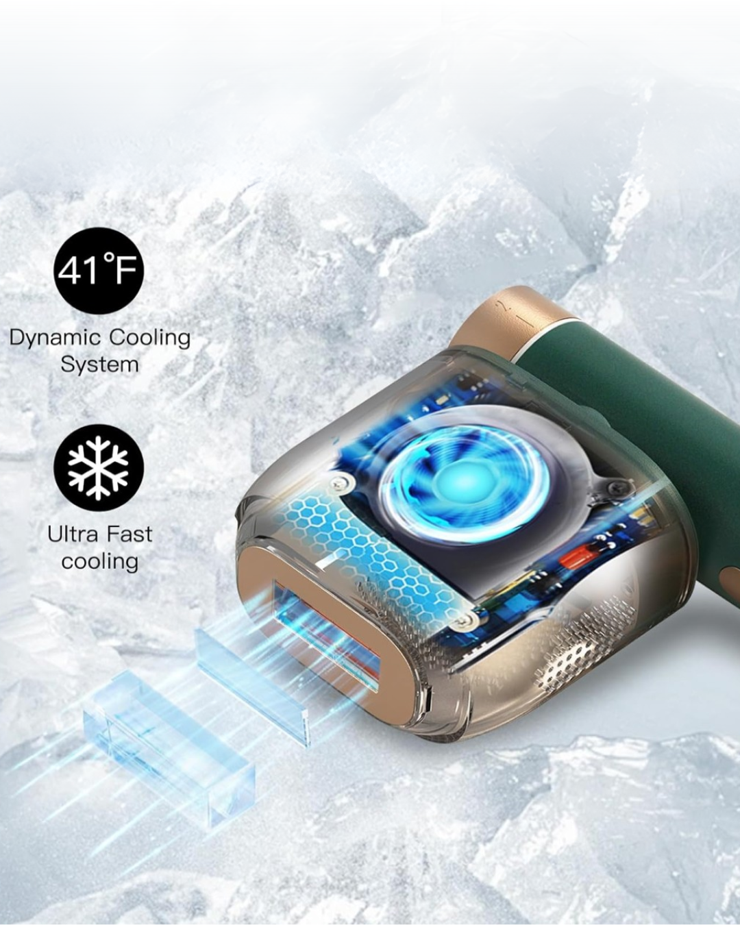 BOSIDIN LASER - PERMANENT HAIR REMOVAL DEVICE
