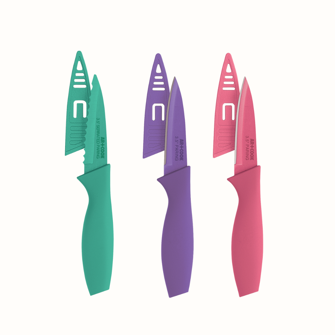 Cutlery Set with Cutting Board (25 Piece Set)