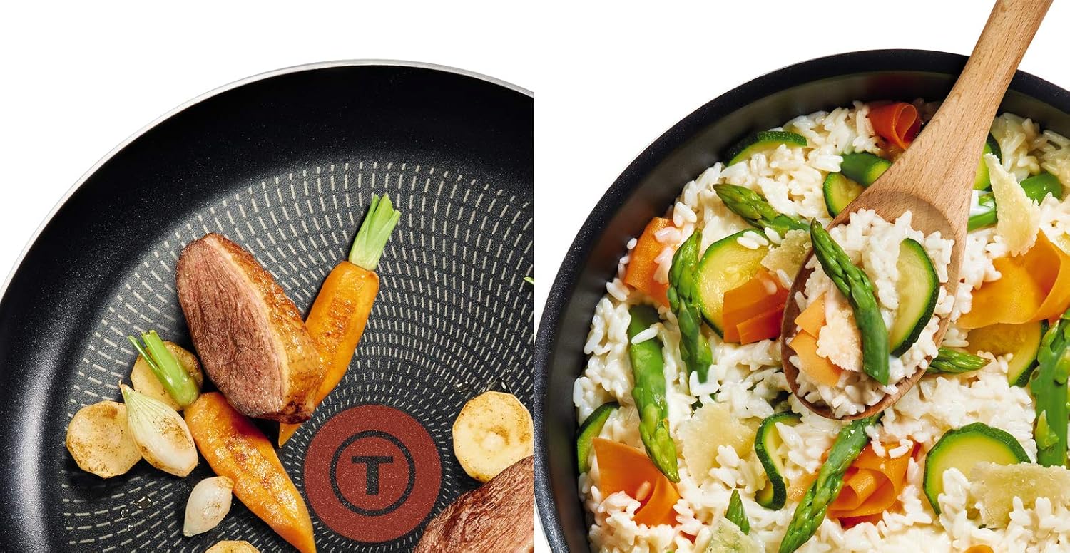 Tefal Elegance Pan Set - 24/28cm Frying Pans