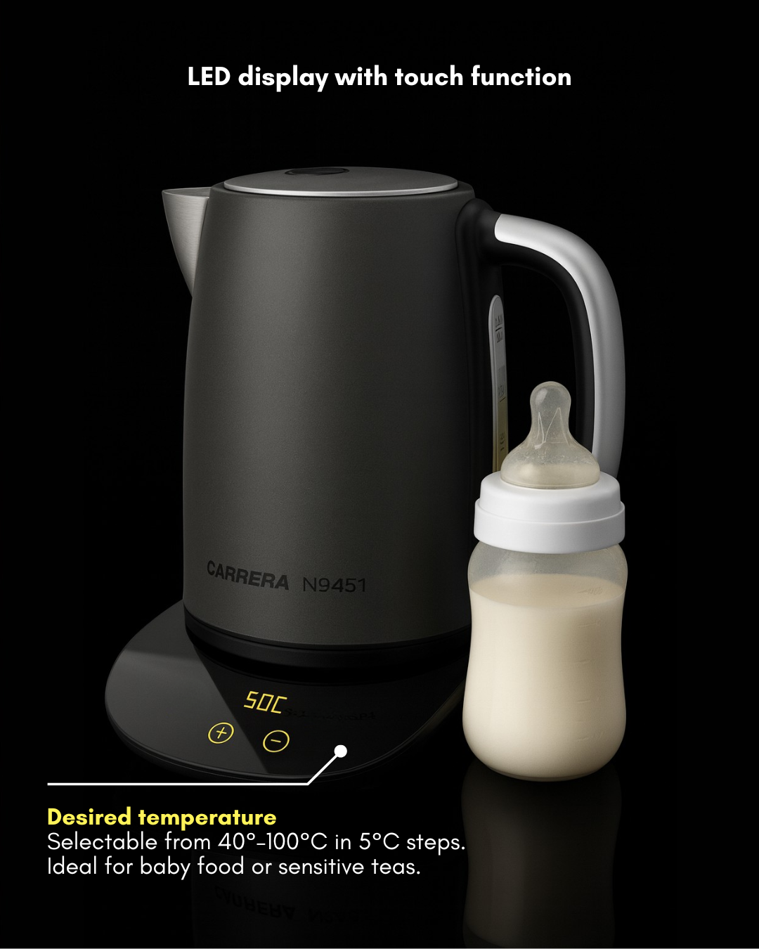 CARRERA SMART ELECTRIC KETTLE