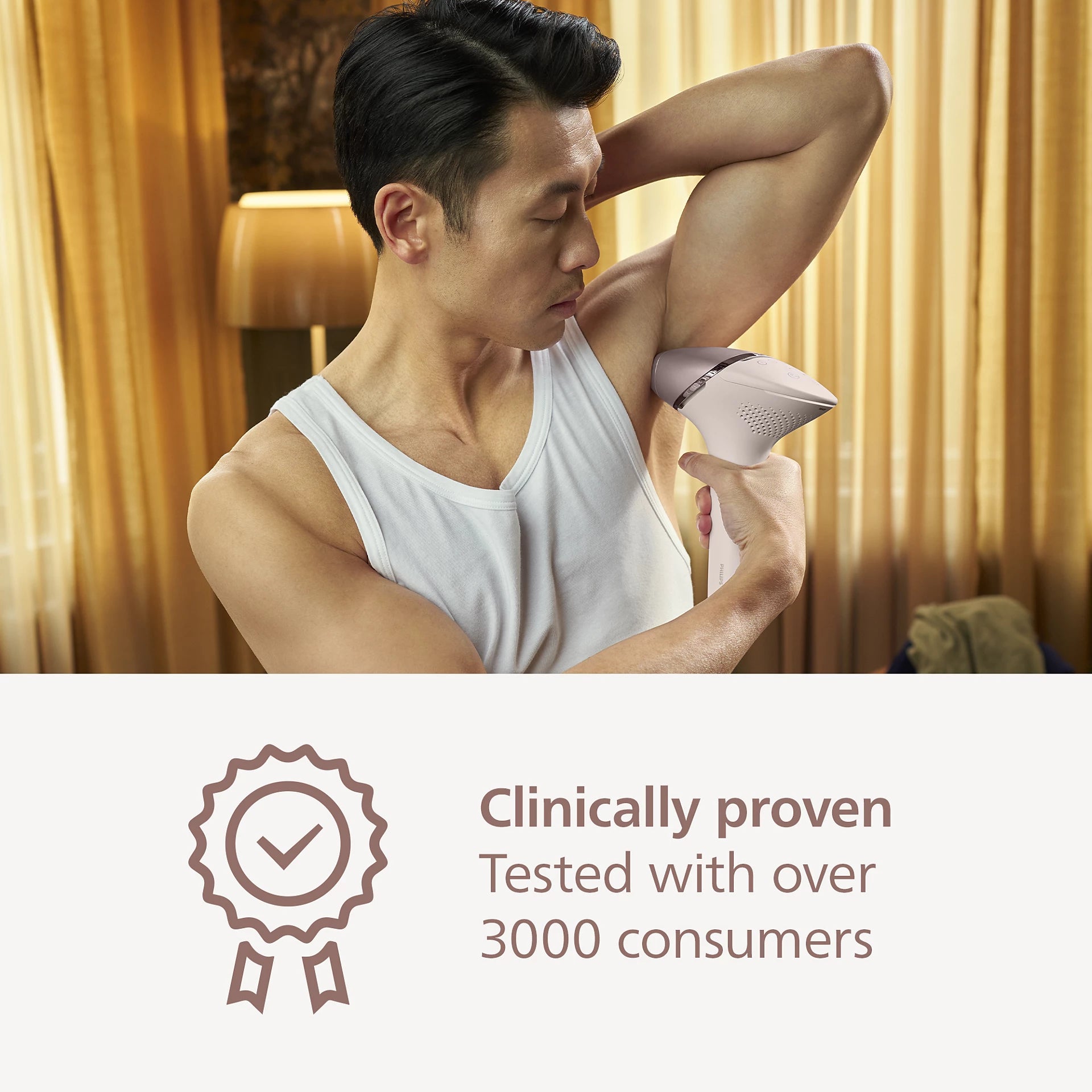 Philips Lumea IPL 9900 Series SenseIQ Cordless IPL Hair Removal BRI958 Pink