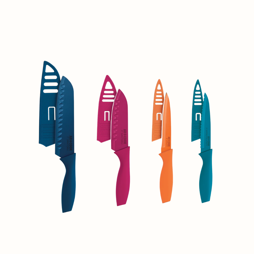 Cutlery Set with Cutting Board (25 Piece Set)