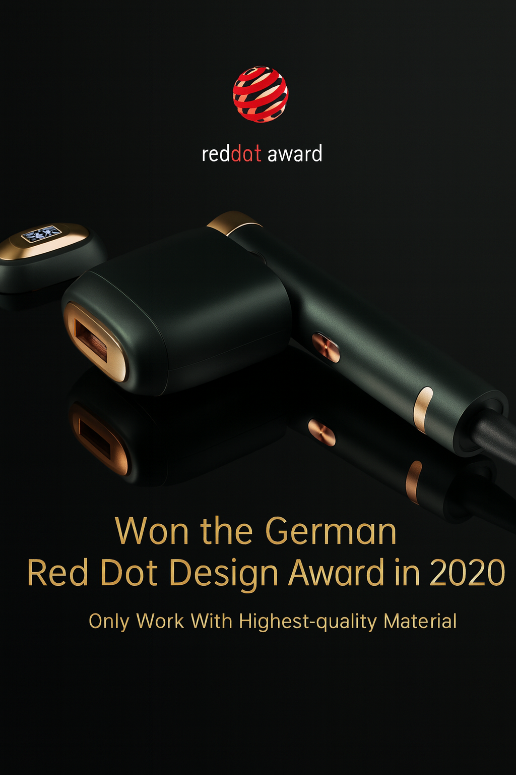 BOSIDIN LASER - PERMANENT HAIR REMOVAL DEVICE