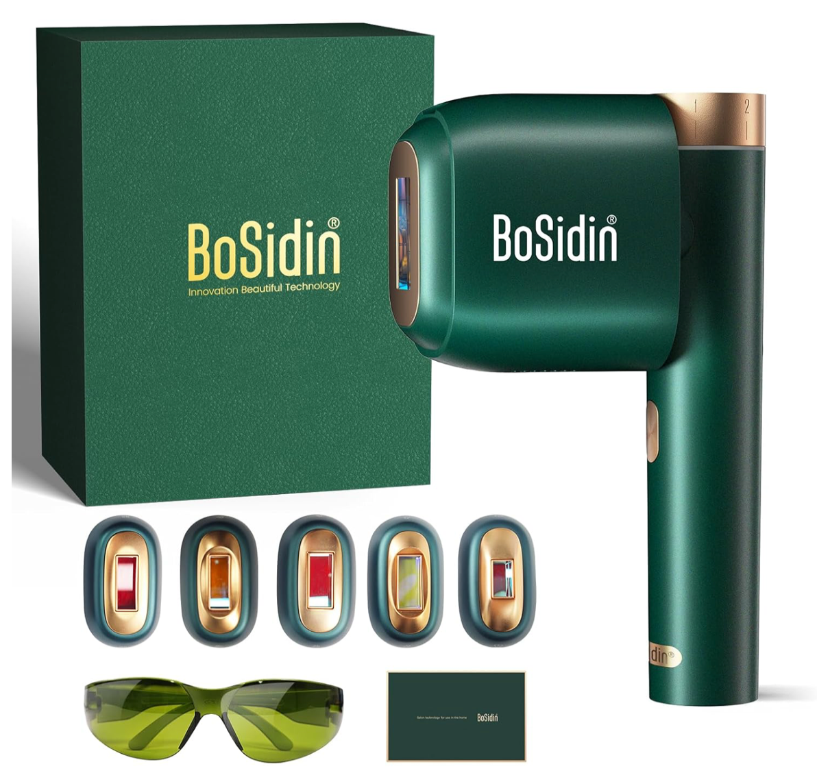 BOSIDIN LASER - PERMANENT HAIR REMOVAL DEVICE