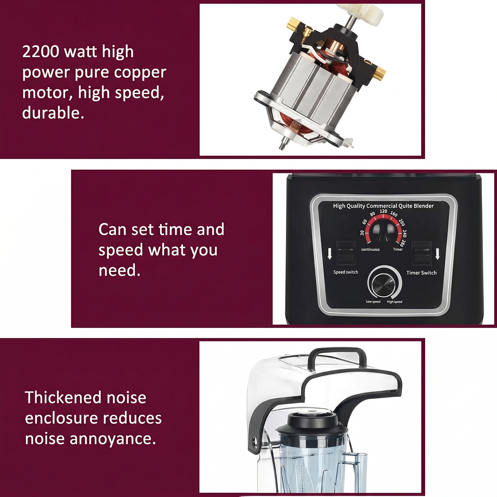 Bosch Industrial Food Blender 2200W - 5 L